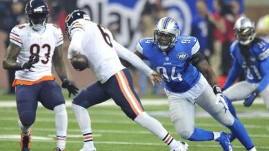 chicago bears vs detroit lions match player stats