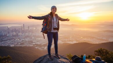 Affordable solo travel in 2025 – adventurous traveler exploring new destinations alone.